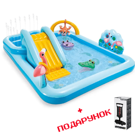 

Детский надувной бассейн Intex 57161 Приключения в джунглях