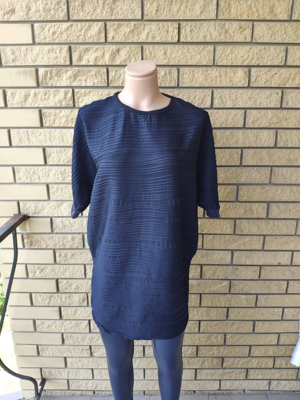 

Блузка, футболка женская большого размера LA DONNA, Черный