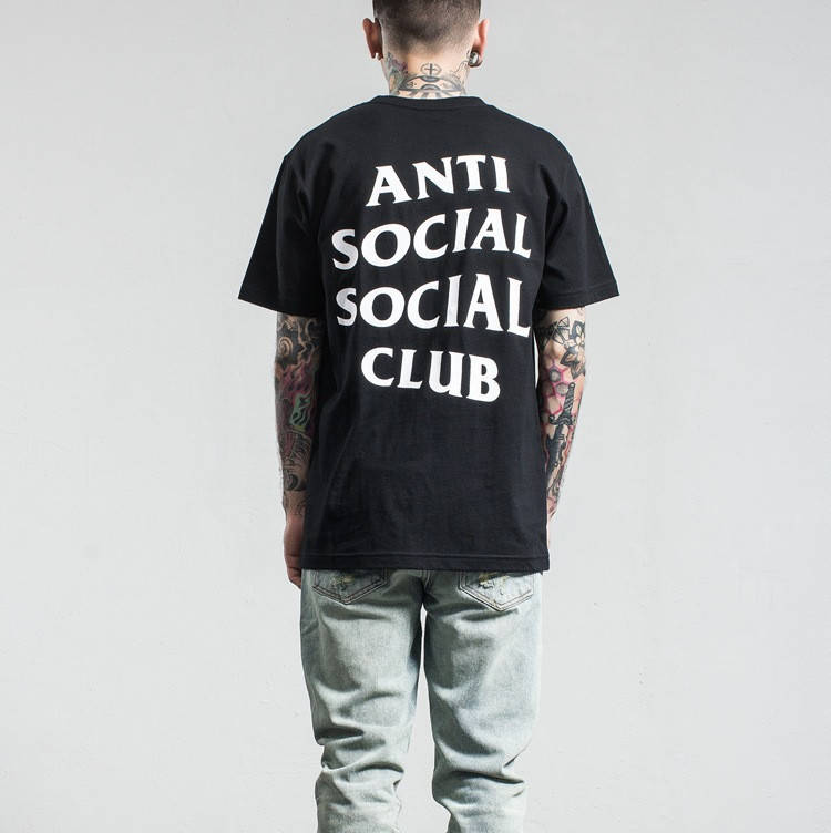 

Футболка с принтом A.S.S.C. Anti Social social club мужская | XL
