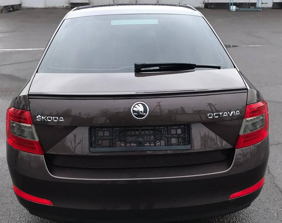 

ABS Lip-спойлер на багажник Skoda Octavia A7 (2013-2020) V2