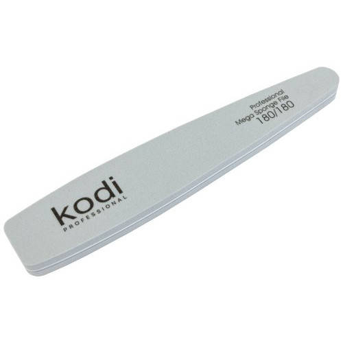 

Пилка-баф для ногтей Kodi Professional № 167 (серая) 180/180, конусная