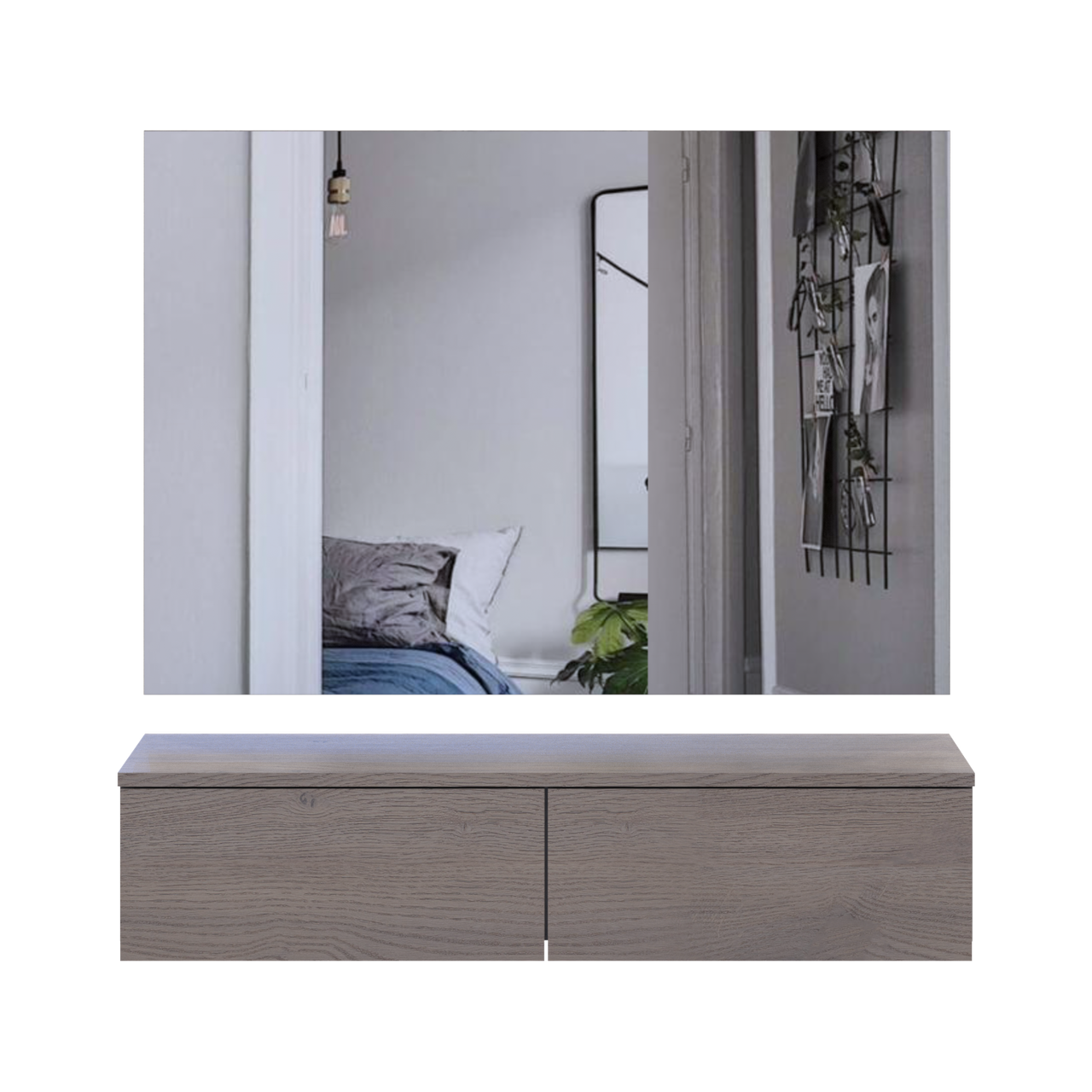 Комплект меблів Doros Левія + дзеркало Канноло 100х32х100 (42005238) 6