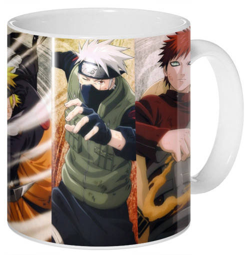 

Кружка Geek Land Наруто Naruto герои аниме NA.02.058, Белый