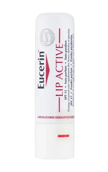 

Стик помада для сухой кожи губ с спф Еуцерин Бальзам Eucerin Lip Activ SPF15 4.8г