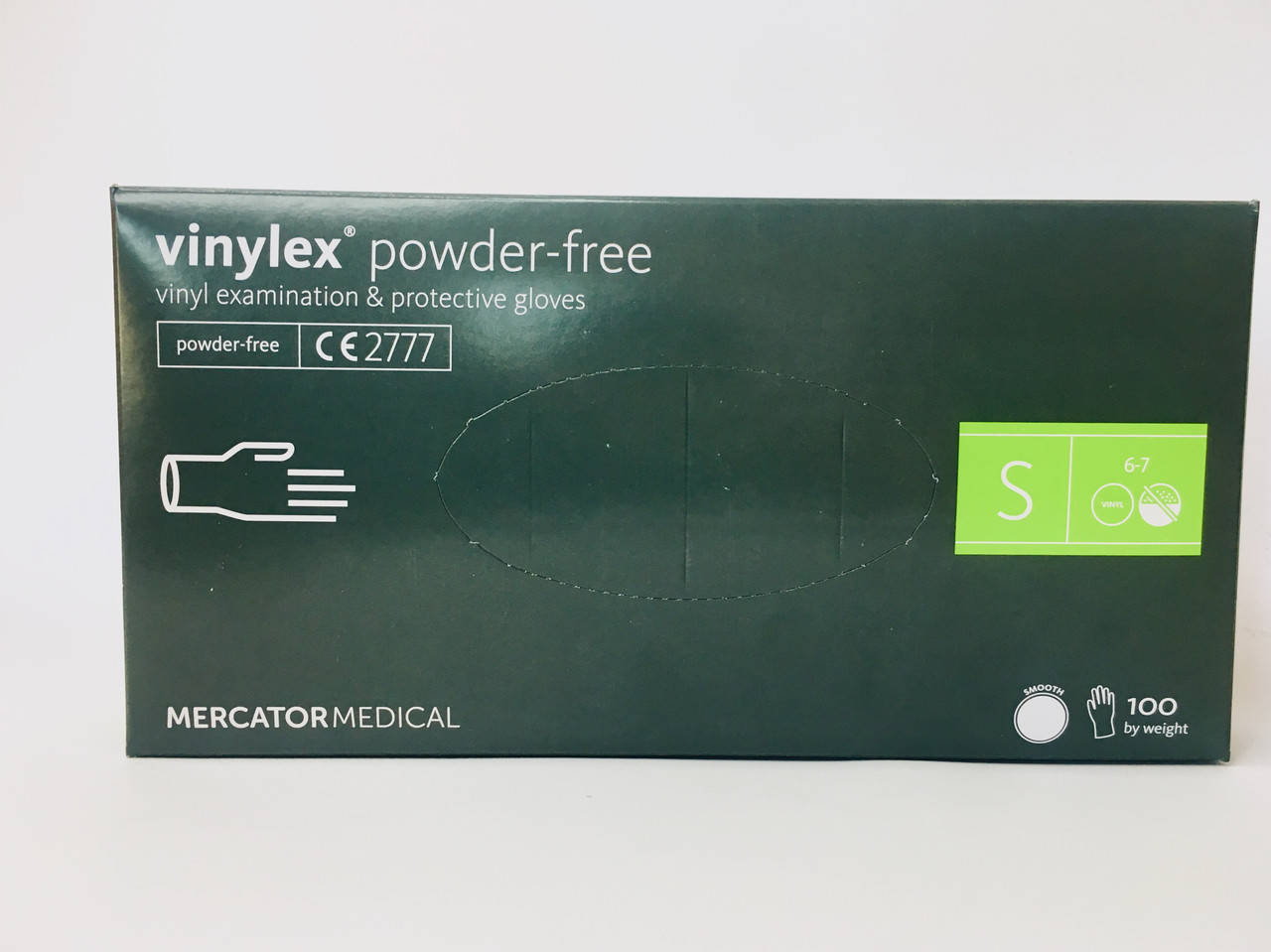 

Виниловые перчатки неопудренные Vinylex powder free  (50 пар/уп) прозрачные