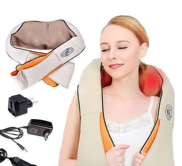 

Массажер для спины и шеи MASSAGER OF NECK KNEADING Массажер электрический