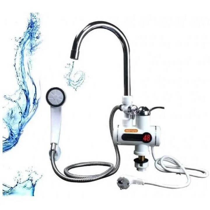 

Мгновенный Проточный водонагреватель Delimano электрический с душем и кран Делимано Душ-водонагреватель Бойлер