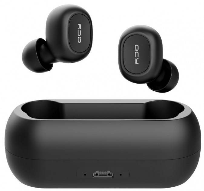 

Беспроводные Наушники Xiaomi QCY T1C ( QS1 ) TWS Bluetooth Black, Черный