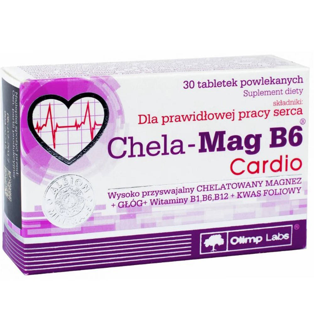 

Магний В6 Olimp Chela-Mag B6 Cardio 30 таблеток