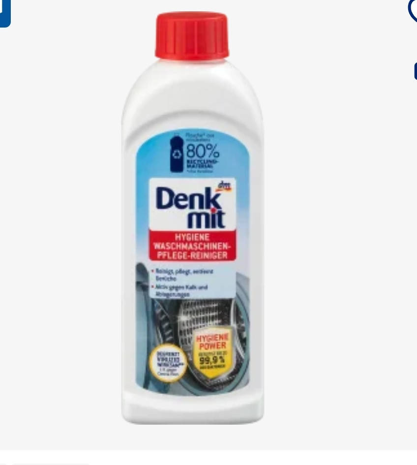 

Denkmit Hygiene Waschmaschinen Pflege Reiniger очиститель антикальк для стиральной машины 250 мл