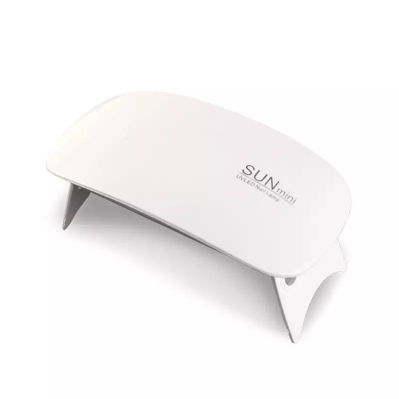 

Профессиональная UV/LED лампа для сушки ногтей SUN mini, 6 Вт. (USB), Белый