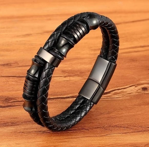 

Браслет мужской кожаный XQNI