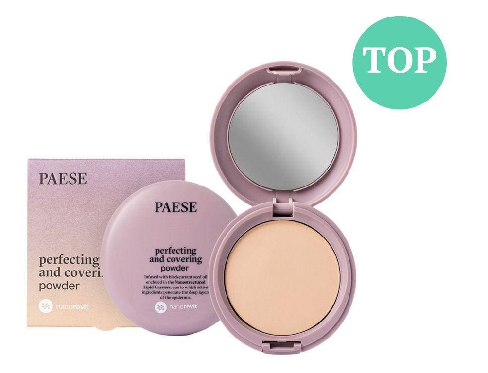 

Компактная пудра тонирующая PERFECTING AND COVERING POWDER NANOREVIT PAESE, Коричневый