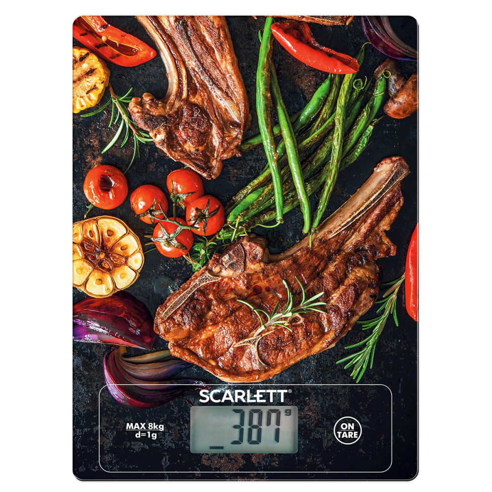 

Весы кухонные Scarlett SC-KS57P39 (до 8 кг)