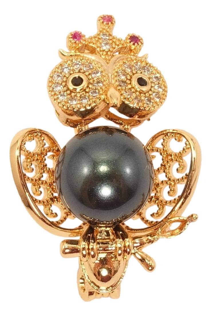 

Брошь Xuping Позолота 18 К "Сова"