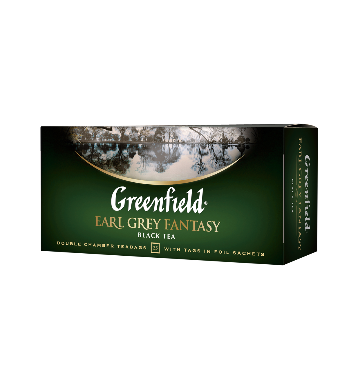 

/Чай черный 2г*25 пакет Earl Grey Fantasy GREENFIELD