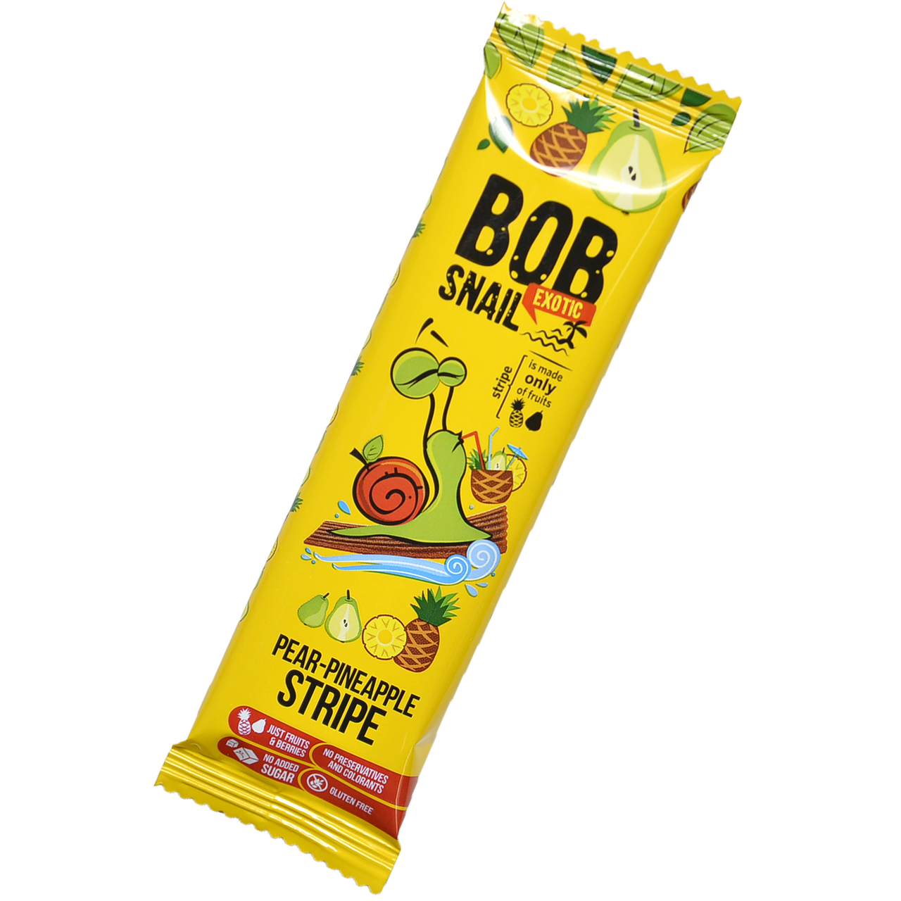 

Конфеты АНАНАС (14 гр) "BOB SNAIL"(1бокс/30шт)