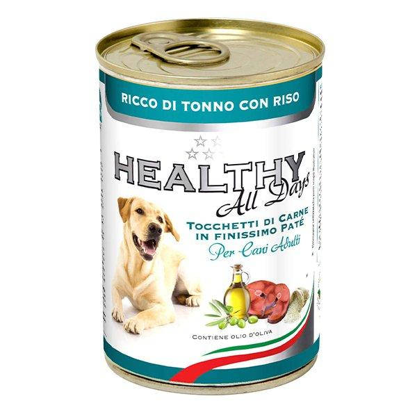 

Healthy alldays dog pate’ tuna with rice 400 г