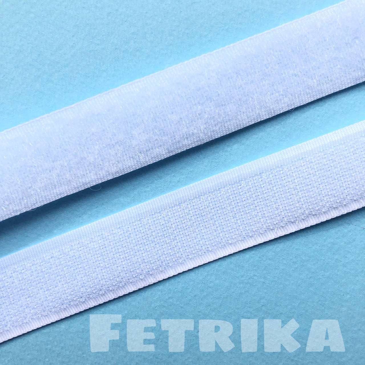 

Липучка текстильная пришивная. Ширина 20 мм. БЕЛАЯ., Белый