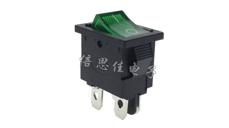 

Переключатель зеленый KCD1-104 6A 250V (12013)