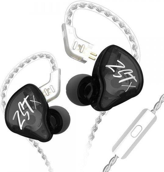 

Наушники KZ ZST X Black, Черный