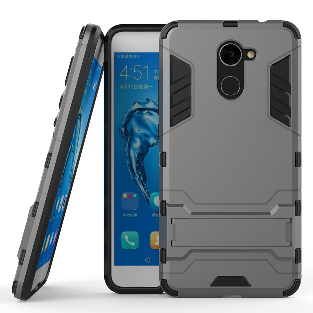 

Чехол Hard Defence для Huawei P20 противоударный, Серый