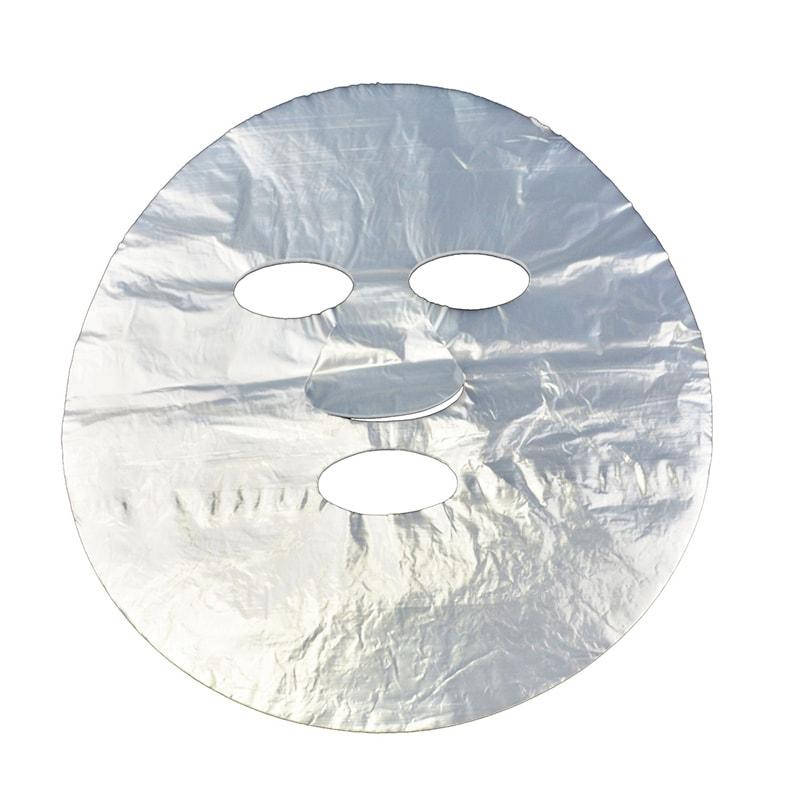 

Маска полиэтиленовая - лицо с прорезями для глаз, носа и губ одноразовая 100 шт в уп