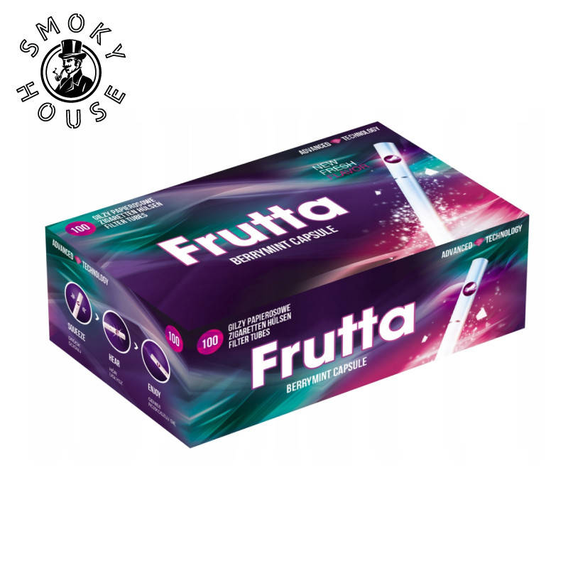 

Гильзы для сигарет с капсулой Frutta (ягода)