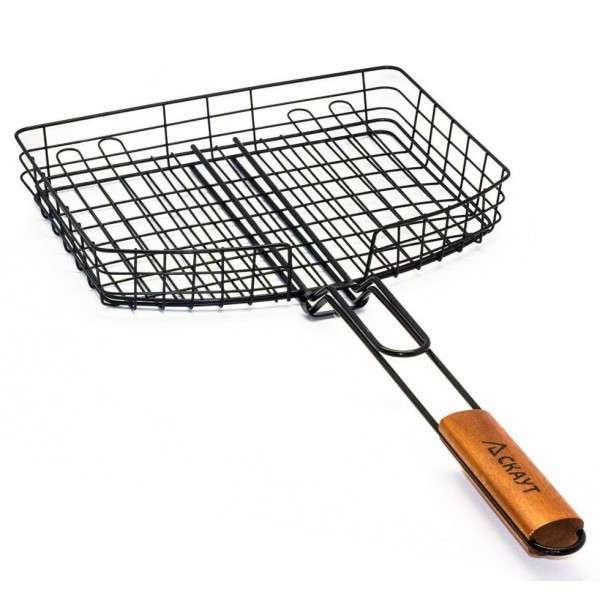 

Решетка для гриля глубокая с антипригарным покрытием Скаут KM-0740 23,5 см