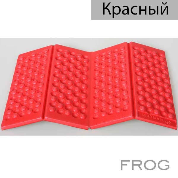 

Каремат для походов, прогулок с защитным чехлом, Складная сидушка каремат с чехлом для пикника, Красный
