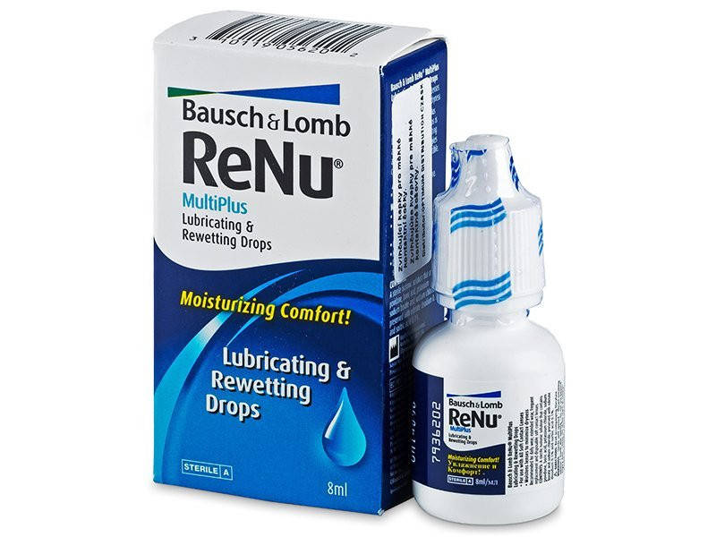 

Капли для глаз Renu Multiplus 8 мл (Baush+Lomb)