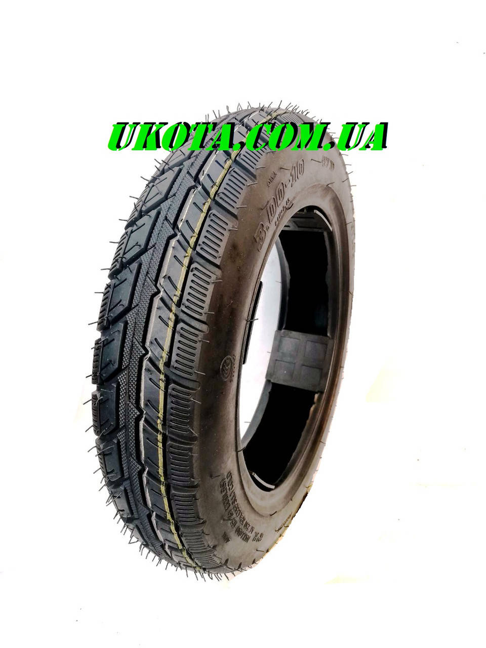 

Резина на скутер 3.00-10 бескамерная всесезонка