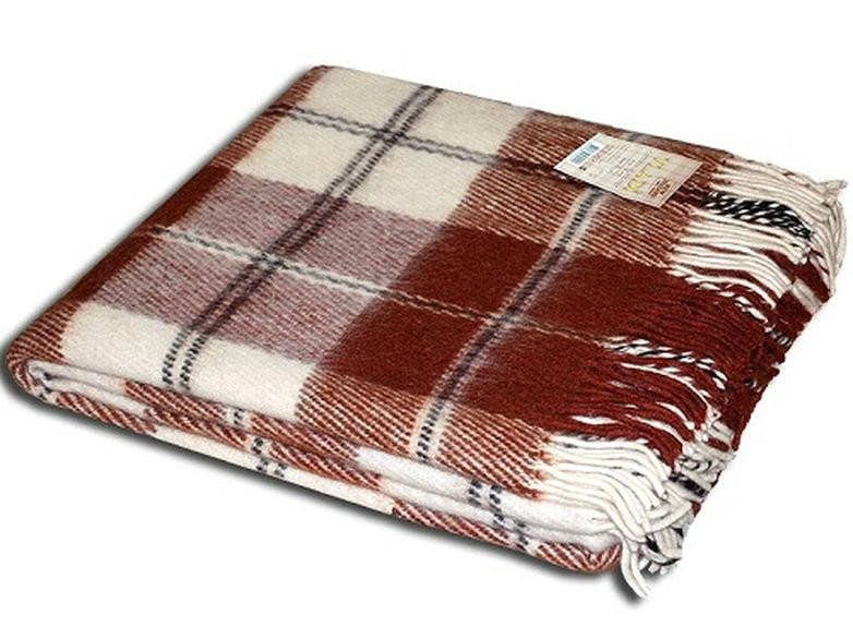 

Плед шерстяной Vladi - в клетку разные цвета