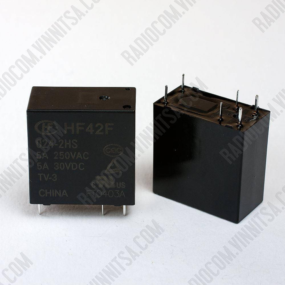 

№85 JZC-42F-024-2HS (HF42F-024-2HS) ** 24V РЕЛЕ РАЗНЫЕ