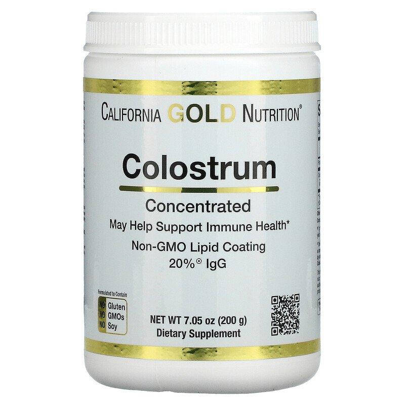 

Молозиво California GOLD Nutrition "Colostrum" концентрированное, в порошке (200 г)