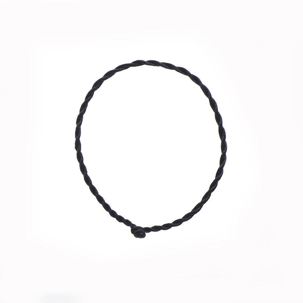 

Браслет черная нить на руку