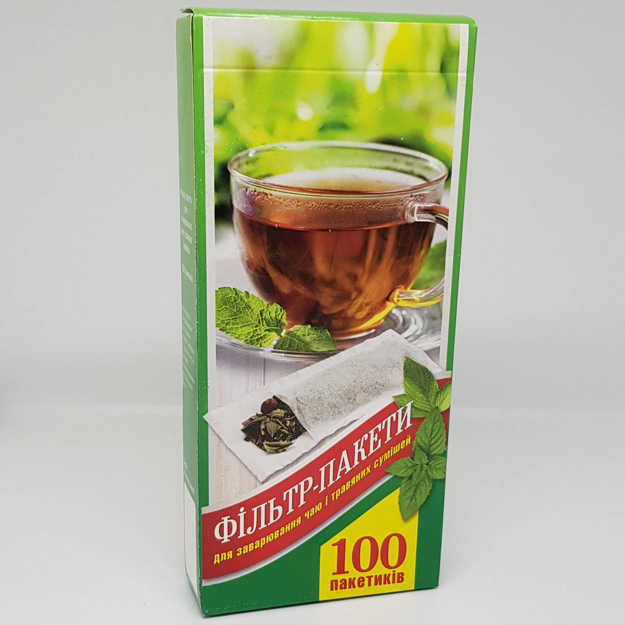 

Фильтр-пакет для чая 500мл (100 шт) XL