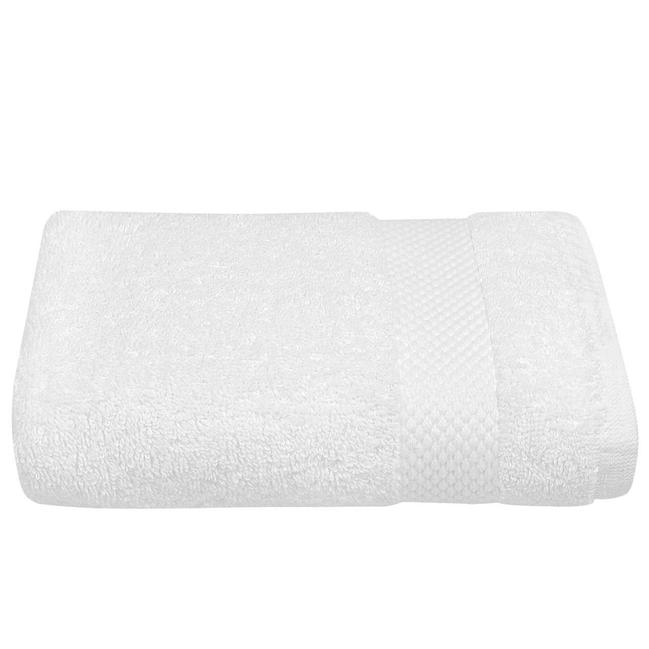 

Полотенце махровое Home Line "Fairmont" (белое), 40х76см 126918, Белый