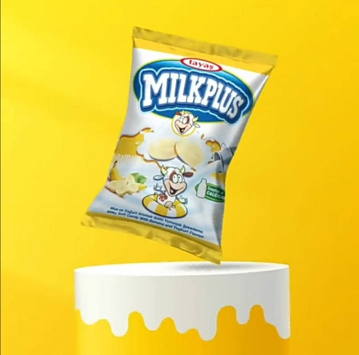 

Конфеты жевательные с вкусом банана TAYAS "MILK PLUS" 80 гр х 2 бл х 12 шт