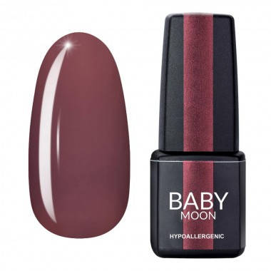 

Гель лак Burgundy Baby Moon №02 горький шоколад, 6 мл