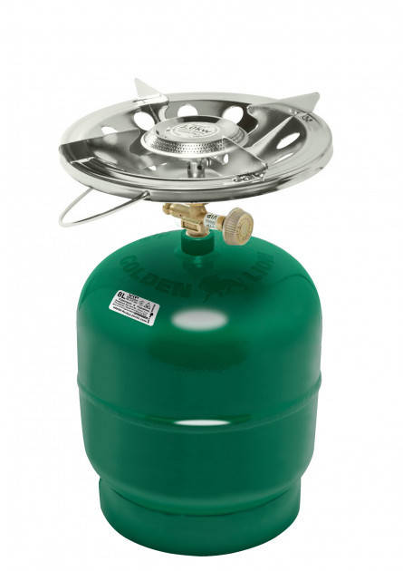 

Газовый комплект (Газовый баллон примус) Rudyy Пикник RK-3 VIP 8 л 2.5 кВ