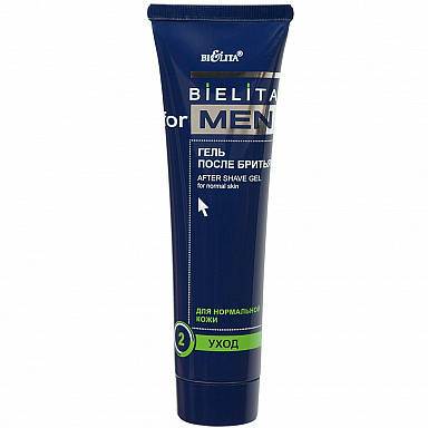 

"Bielita for men" Гель після гоління 100 мл /туба/