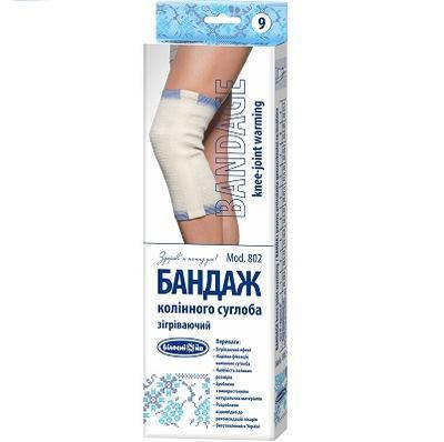 

Бандаж коленного сустава согревающий ТМ "Білосніжка", р.1-9