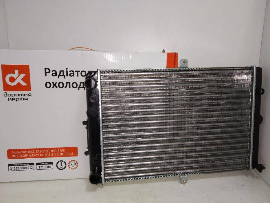 

Радиатор охлаждения ВАЗ 2108, 2109, 21099, 2113, 2114, 2115 (инжектор) (ДК)