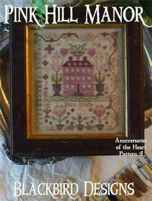 

Схема Blackbird Designs Pink Hill Manor - Anniversaries of the Heart #4 BD192