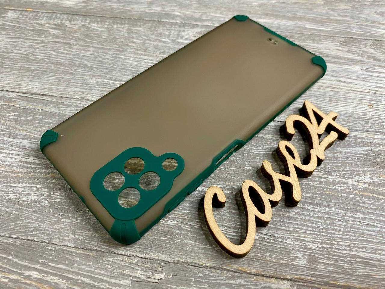 

TPU чехол накладка Matte Color Case (TPU) для Samsung Galaxy M32 (4 цвета) зеленый