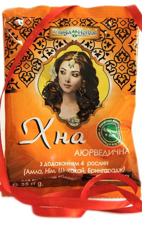 

Хна Аюрведическая Коричневая, 35гр, Триюга Хербал