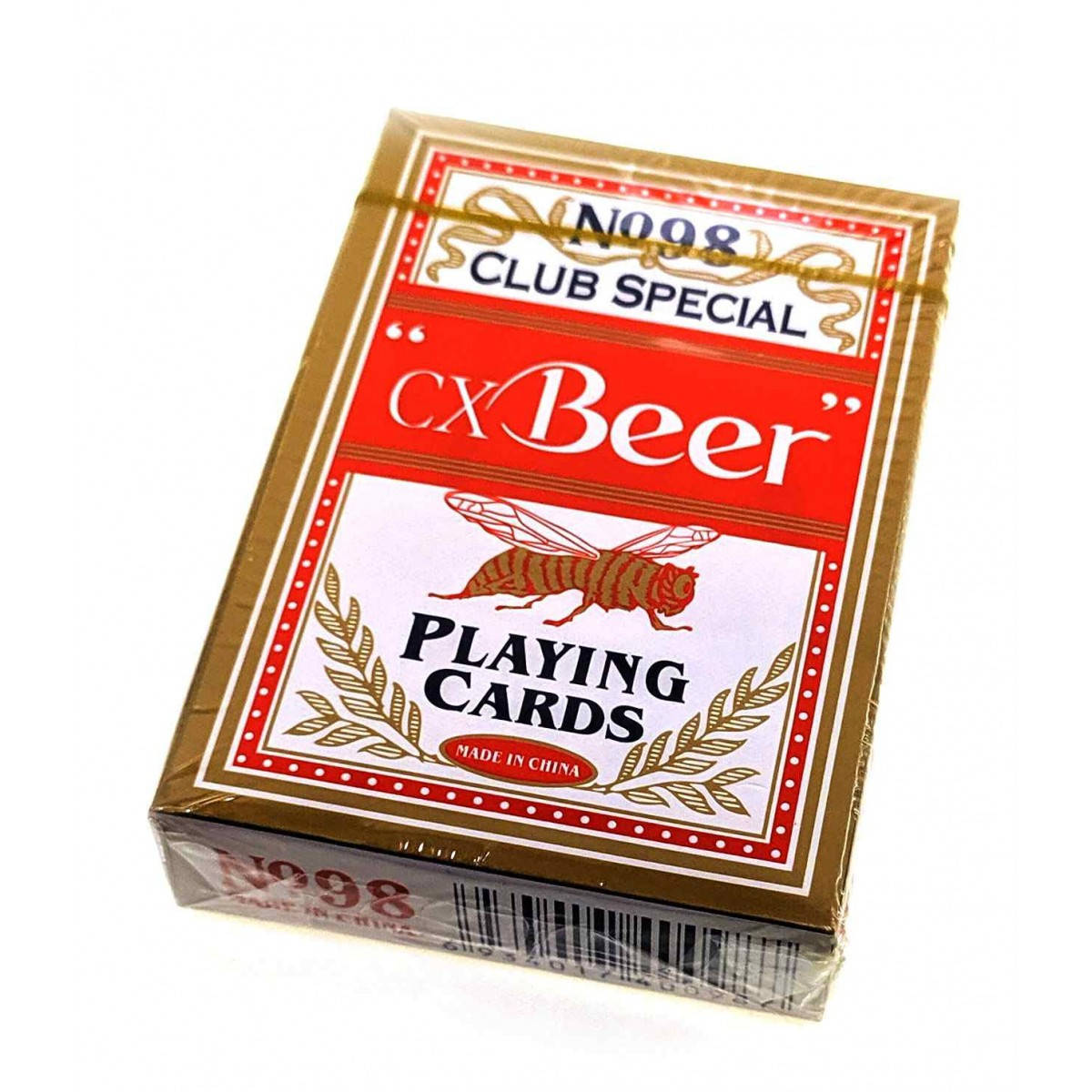 

Карты игральные (98) "Beer" (9х6х1,8 см)(Пластиковое покрытие)