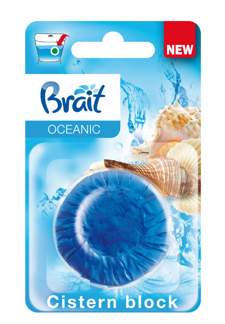 

Таблетка для бачка унитаза Brait Океан 50г