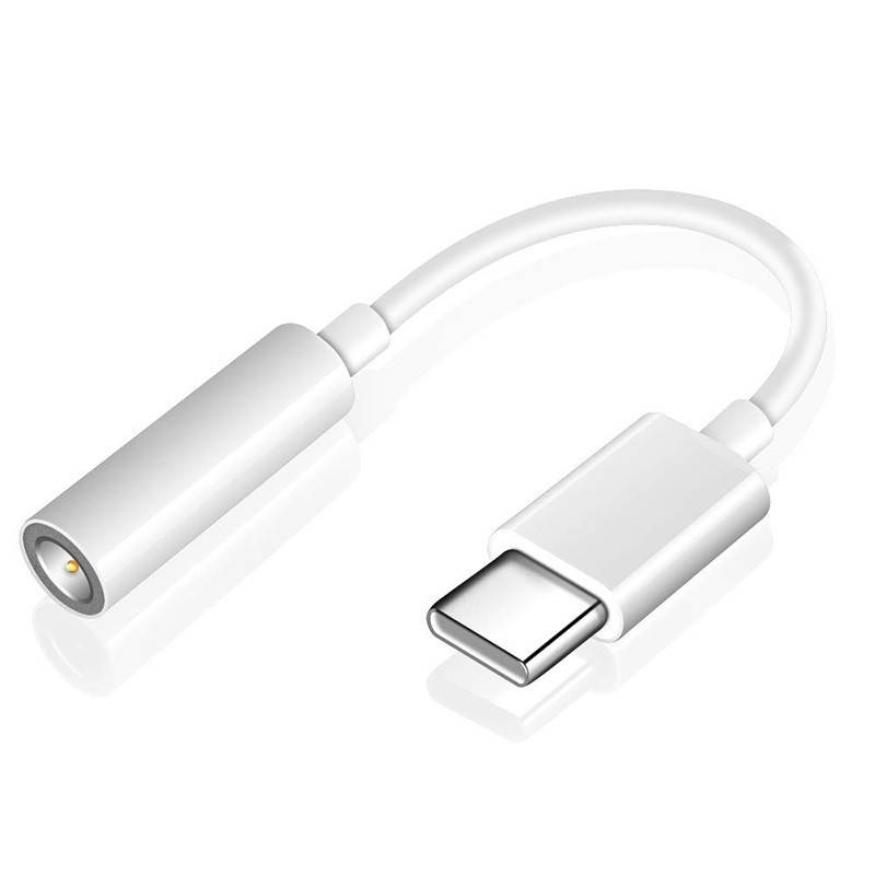 

Кабель аудио переходник AUX Cable Type C To 3.5 Jack, белый